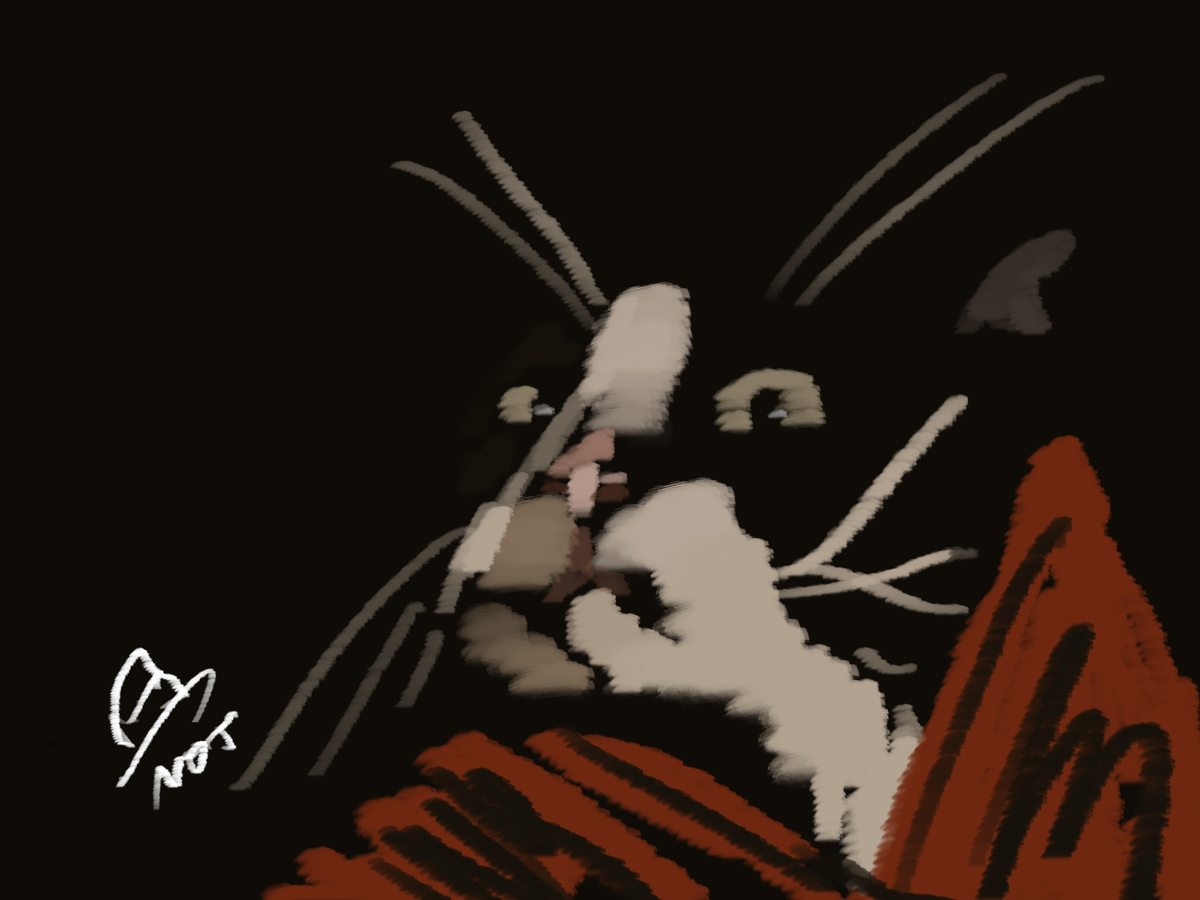 Reinette, chat dessiné par NOTSTEPHAN